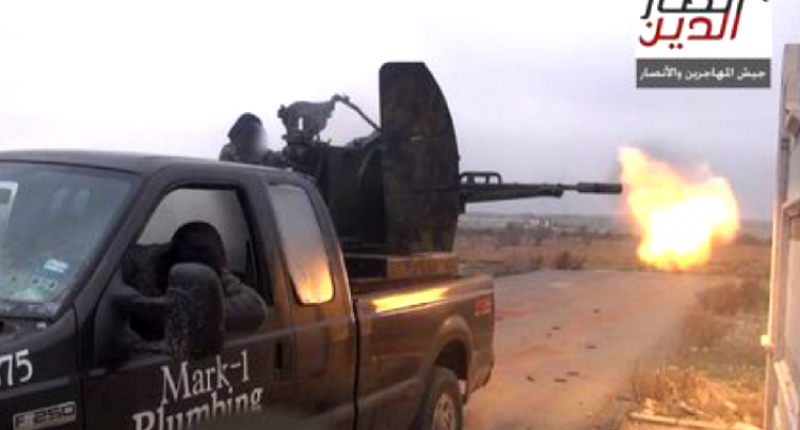 plumber trades truck to isis